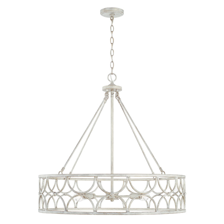 Capital Ricci 343341WW Chandelier Light - Winter White