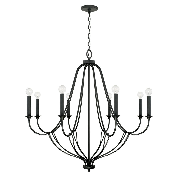 Capital Bentley 441681BI Chandelier Light - Black Iron