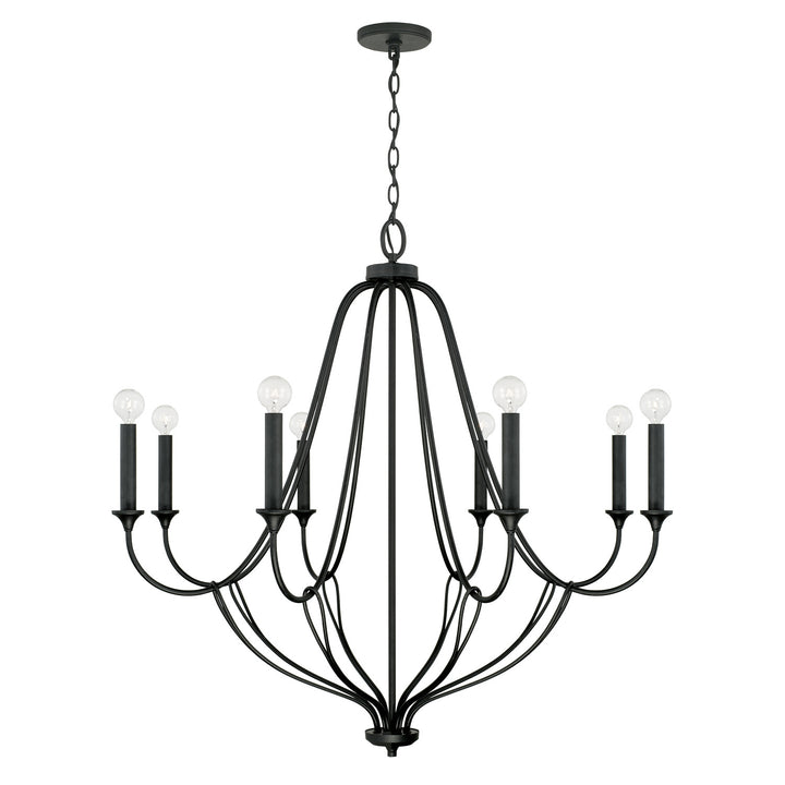 Capital Bentley 441681BI Chandelier Light - Black Iron