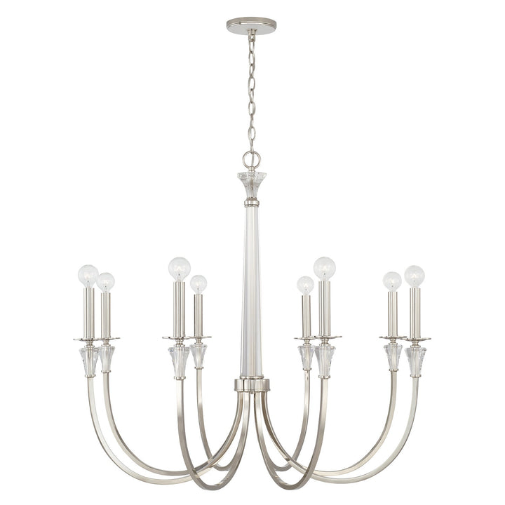 Capital Laurent 441881PN Chandelier Light - Polished Nickel