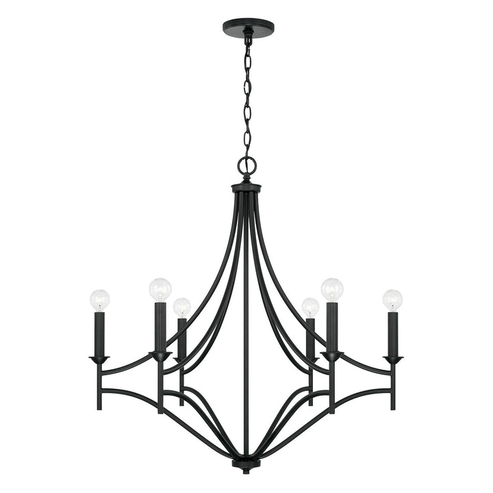 Capital Peyton 442061MB Chandelier Light - Matte Black