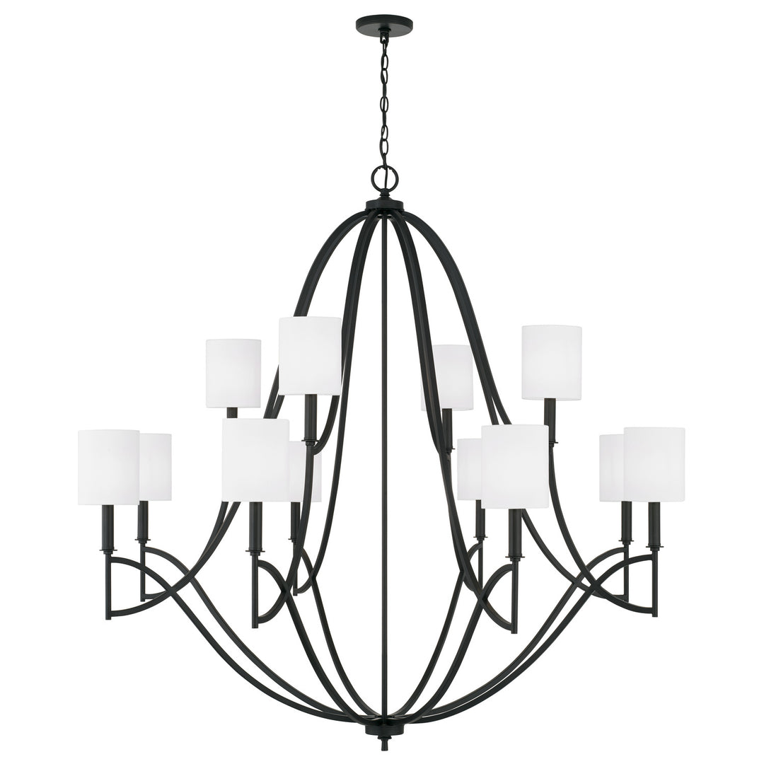 Capital Sylvia 442301MB-701 Chandelier Light - Matte Black