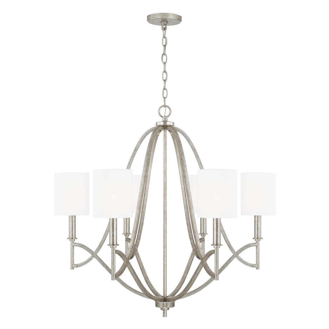 Capital Sylvia 442361AS-701 Chandelier Light - Antique Silver