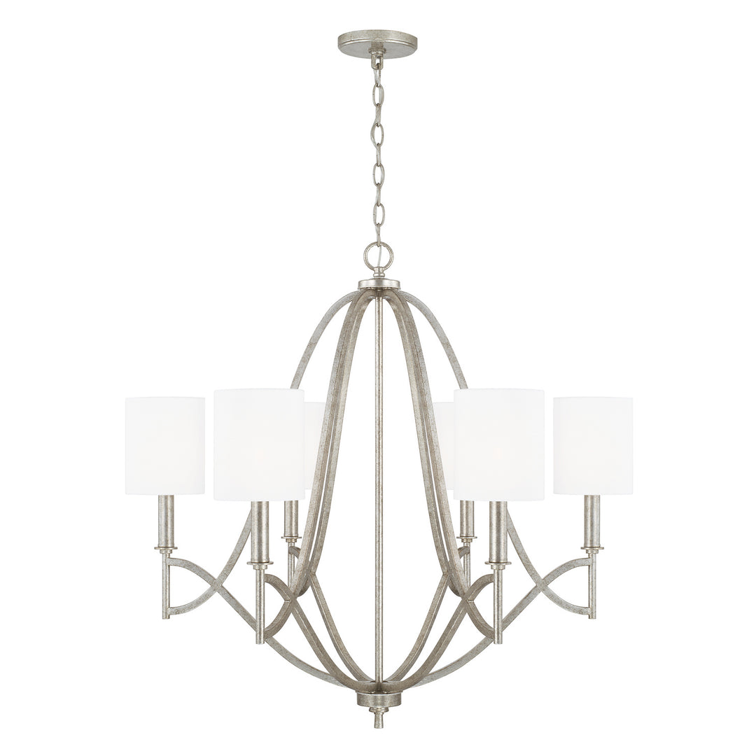 Capital Sylvia 442361AS-701 Chandelier Light - Antique Silver