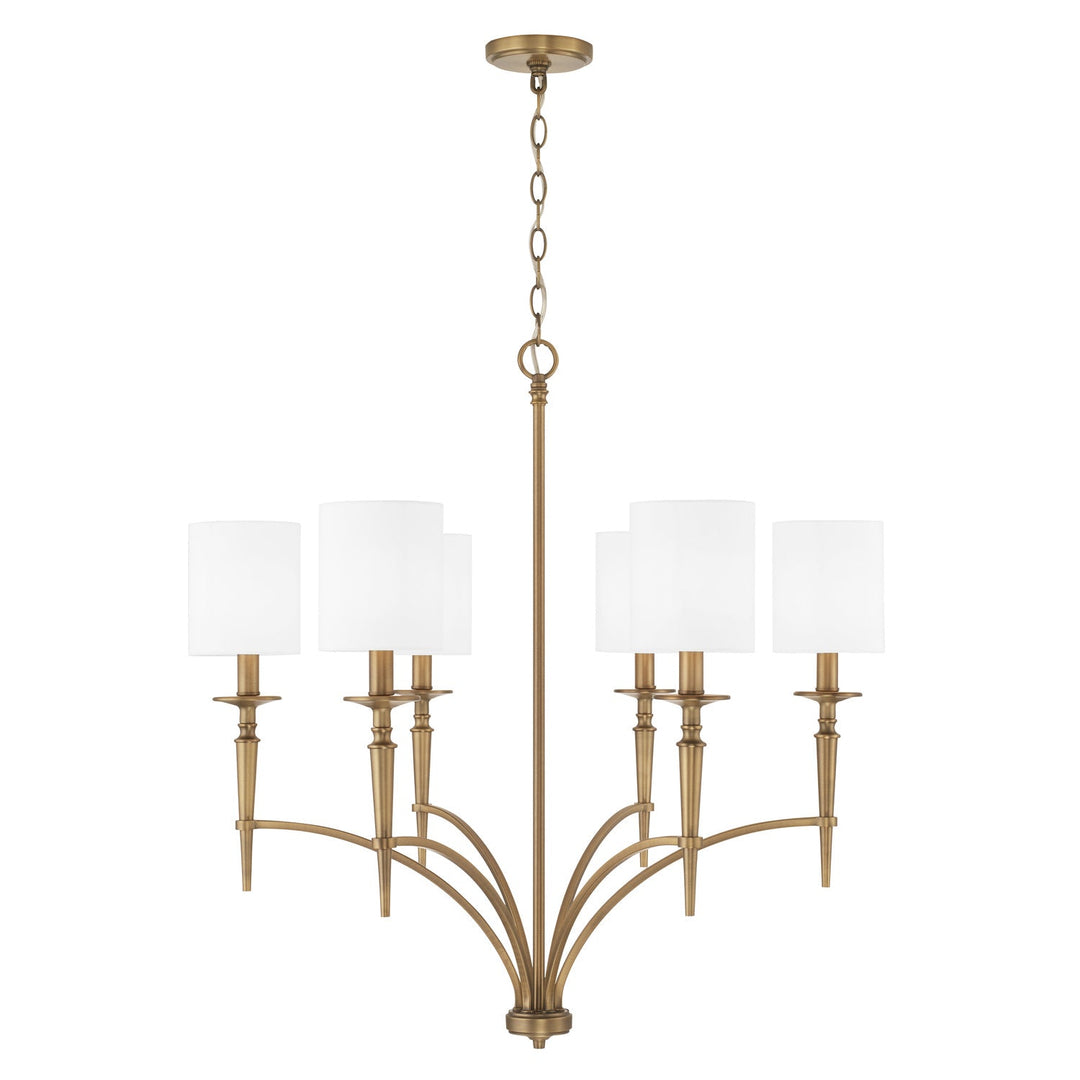 Capital Abbie 442661AD-701 Chandelier Light - Aged Brass