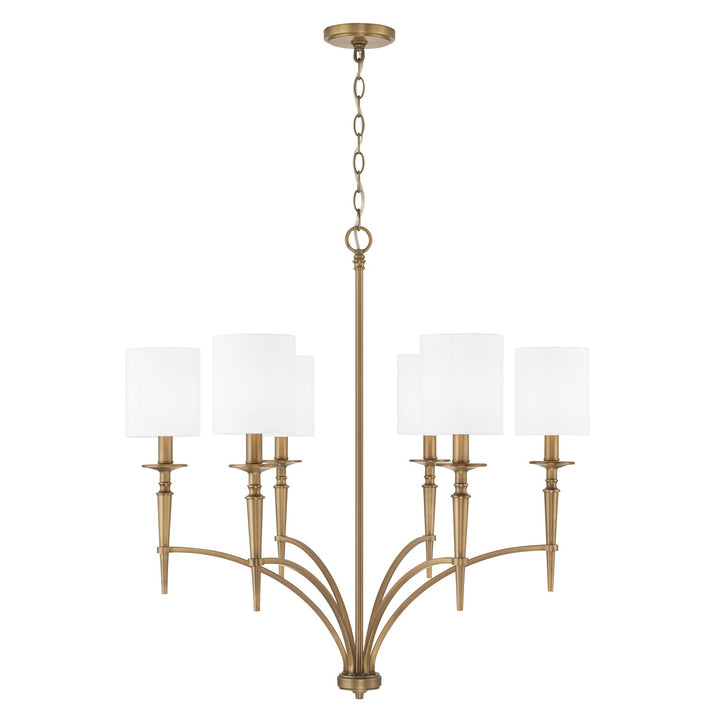 Capital Abbie 442661AD-701 Chandelier Light - Aged Brass