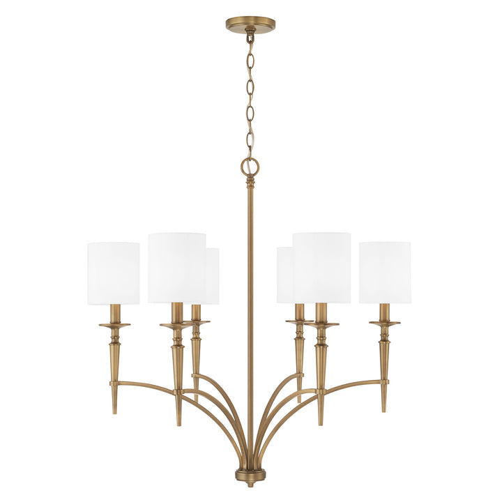 Capital Abbie 442661AD-701 Chandelier Light - Aged Brass