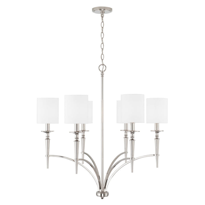Capital Abbie 442661PN-701 Chandelier Light - Polished Nickel