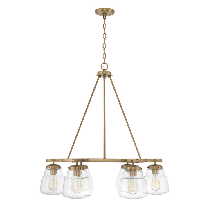 Capital Dillon 442761AD-518 Chandelier Light - Aged Brass