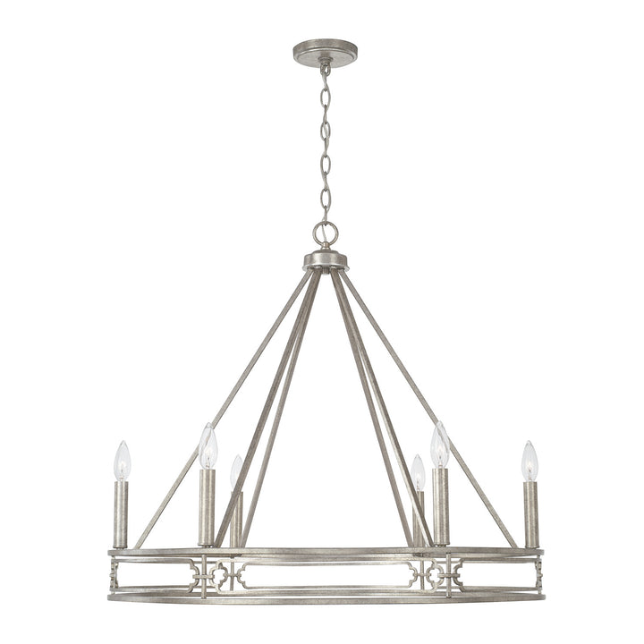 Capital Merrick 443461AS Chandelier Light - Antique Silver