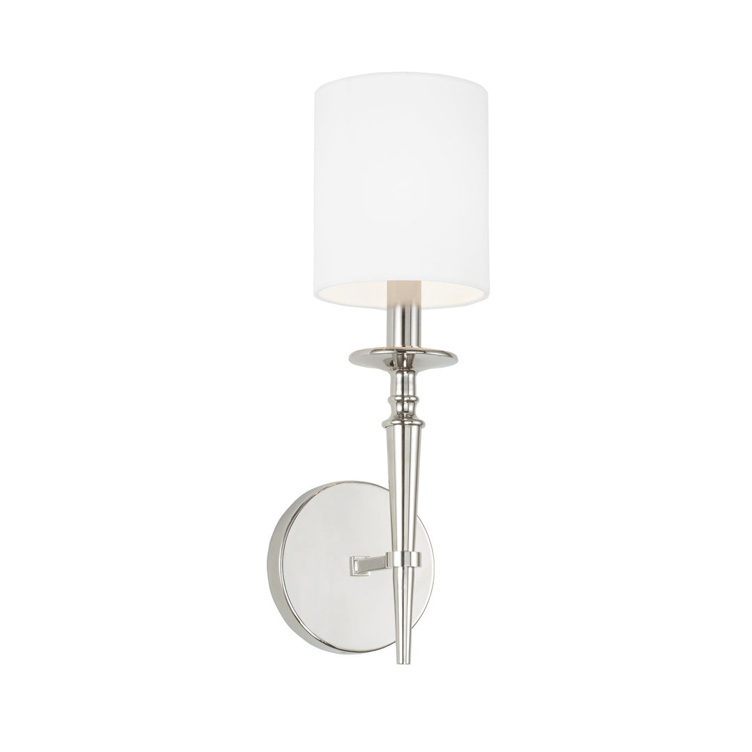 Capital Abbie 642611PN-701 Wall Sconce Light - Polished Nickel
