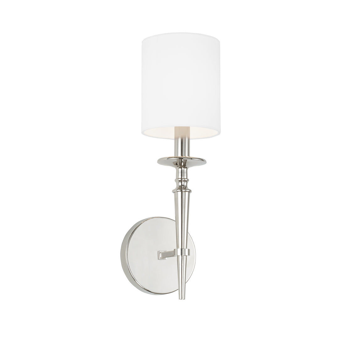 Capital Abbie 642611PN-701 Wall Sconce Light - Polished Nickel