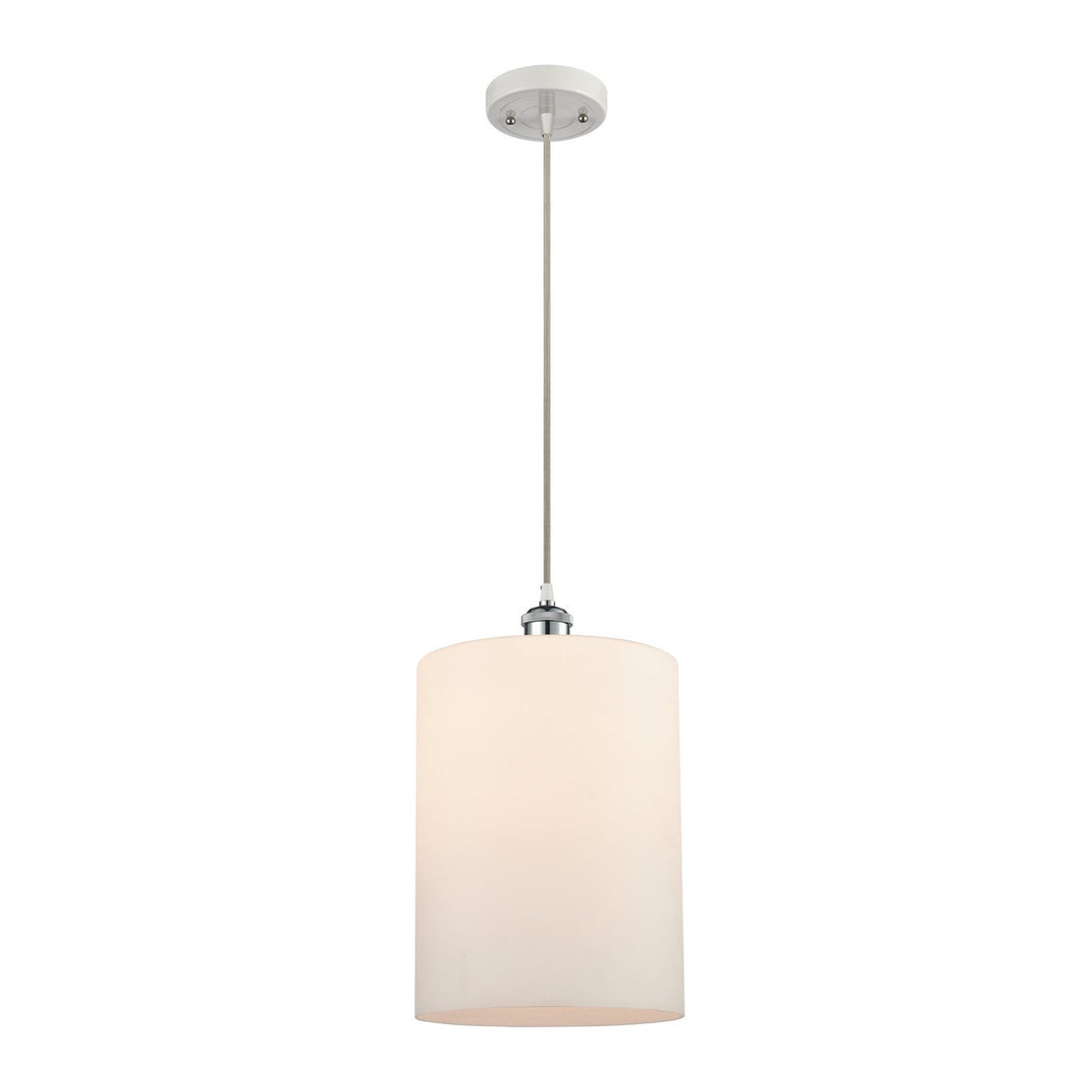 Innovations Ballston 516-1P-WPC-G111-L Pendant Light - White and Polished Chrome