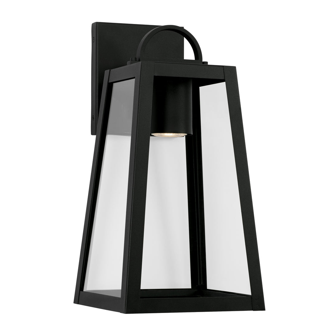 Capital Lighting 943711BK-GL  Leighton Outdoor Black