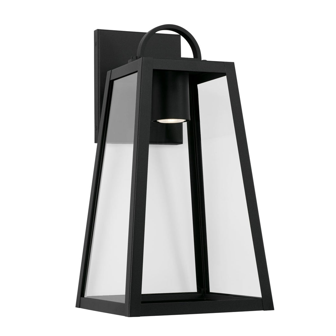 Capital Lighting 943712BK-GL  Leighton Outdoor Black