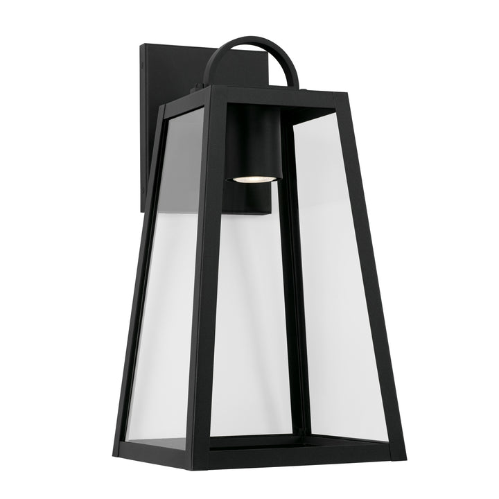 Capital Lighting 943712BK-GL  Leighton Outdoor Black