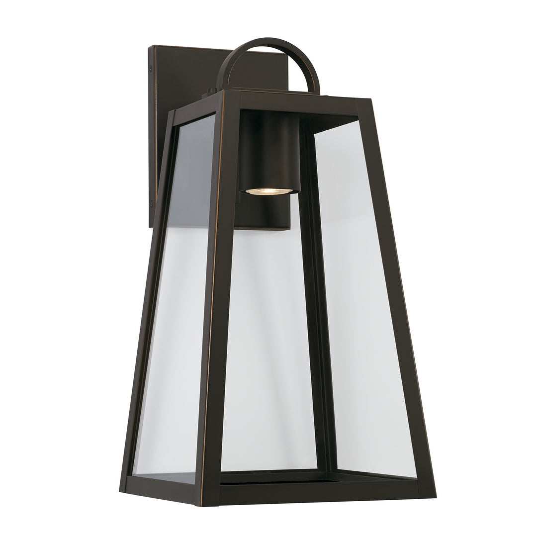 Capital Lighting 943712OZ-GL  Leighton Outdoor Oiled Bronze