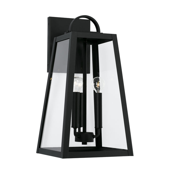 Capital Lighting 943732BK  Leighton Outdoor Black