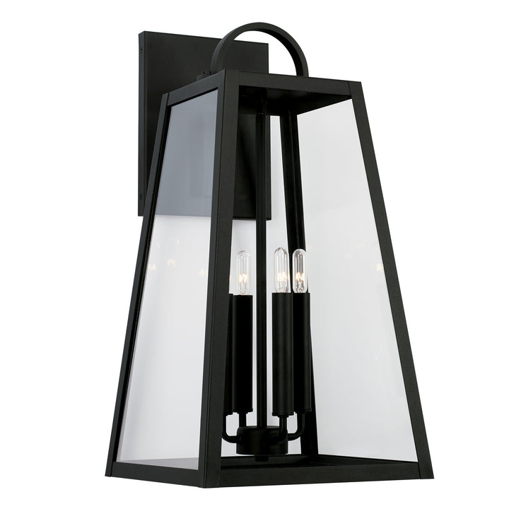 Capital Lighting 943743BK  Leighton Outdoor Black