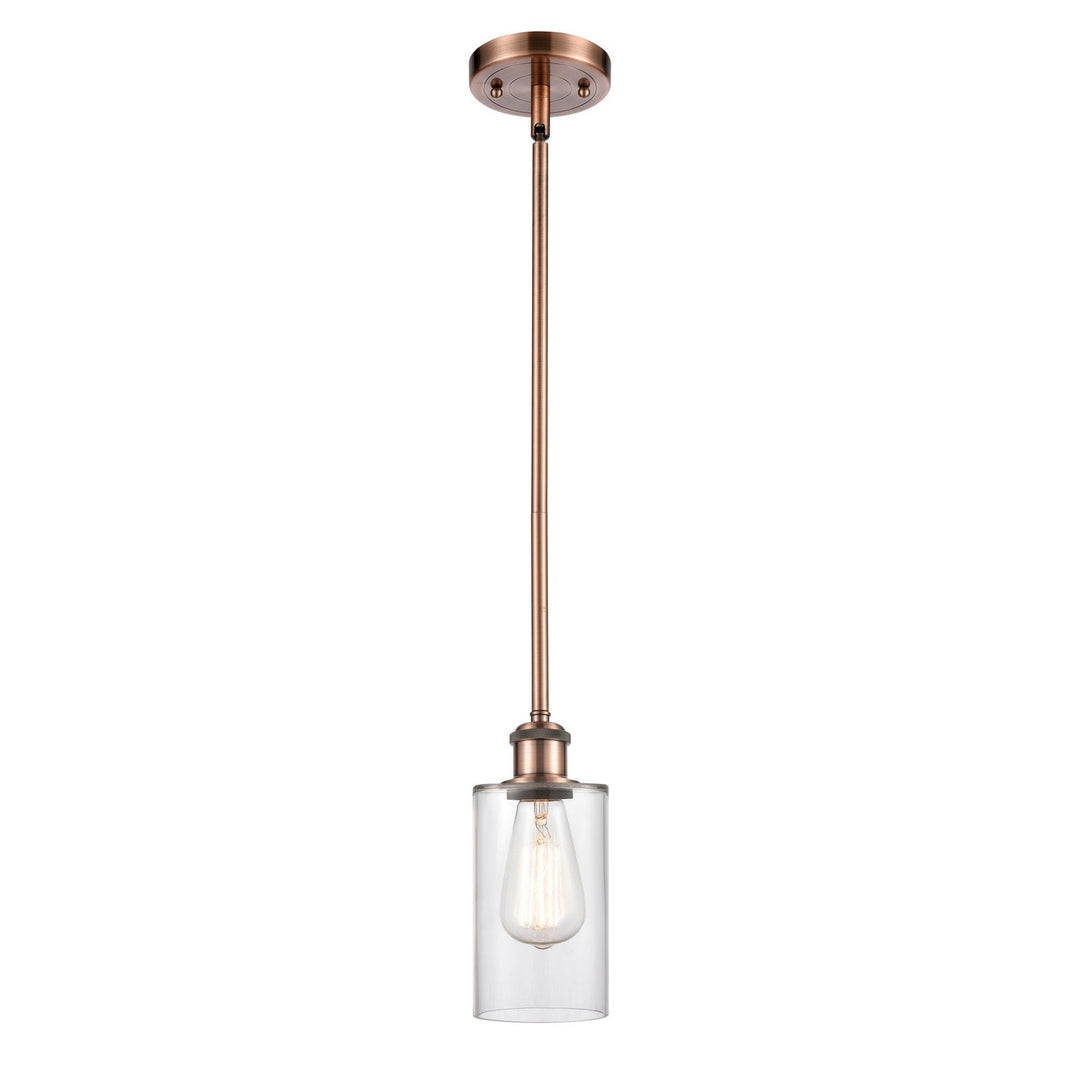Innovations Ballston 516-1S-AC-G802 Pendant Light - Antique Copper