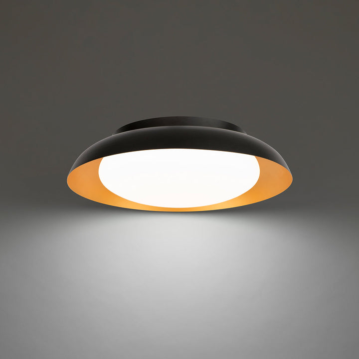 WAC Taurus FM-49118-BK/GO Ceiling Light - Black/Gold