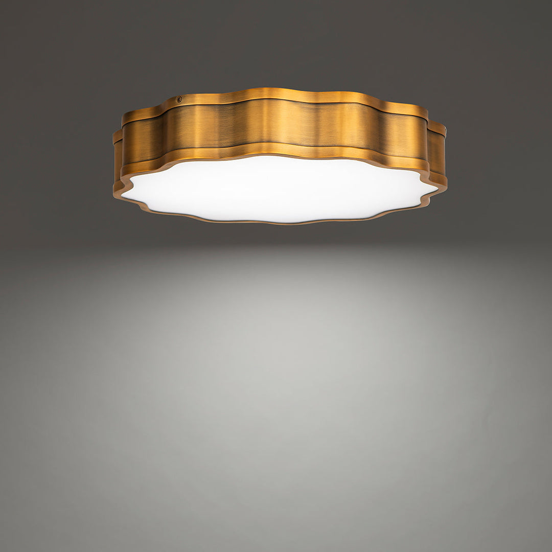 WAC Vaughan FM-67116-AB Ceiling Light - Aged Brass