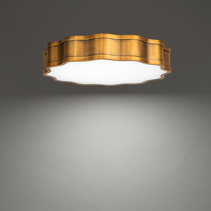 WAC Vaughan FM-67116-AB Ceiling Light - Aged Brass