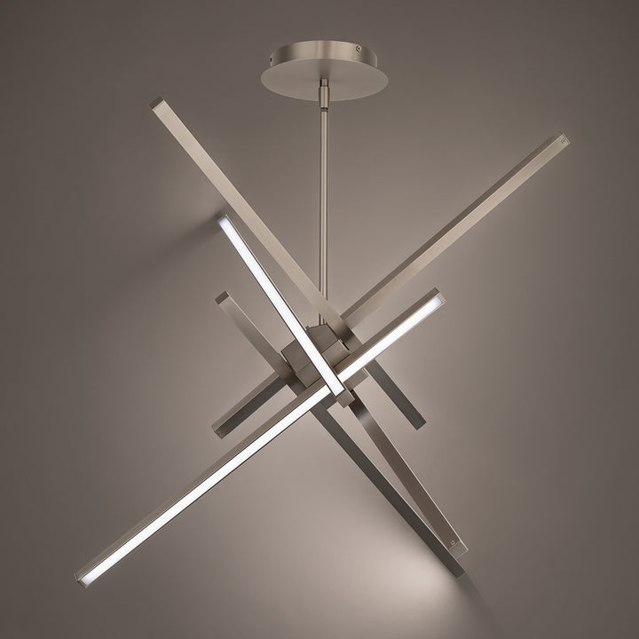 WAC Parallax PD-73139-BN Chandelier Light - Brushed Nickel