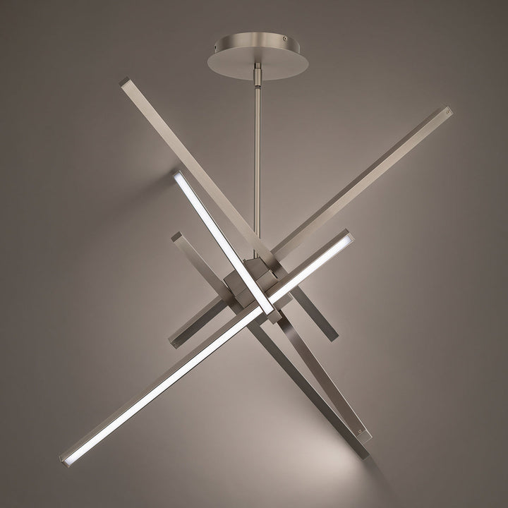 WAC Parallax PD-73139-BN Chandelier Light - Brushed Nickel