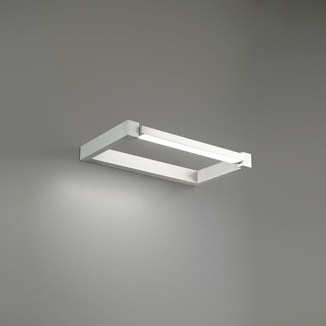 Wac Lighting PL-16017-AL Modern Lune Lamp Brushed Aluminum