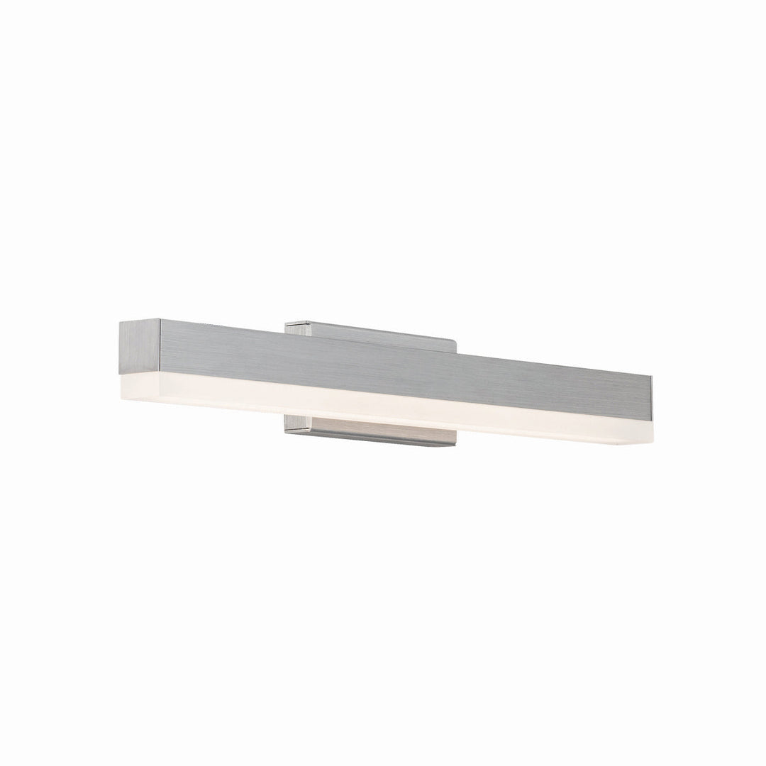 WAC Styx WS-41119-AL Bath Vanity Light 3 in. wide - Brushed Aluminum