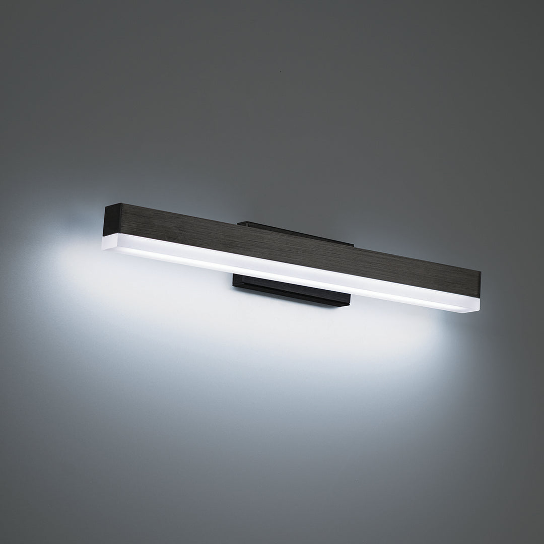 WAC Styx WS-41119-BK Bath Vanity Light 3 in. wide - Black