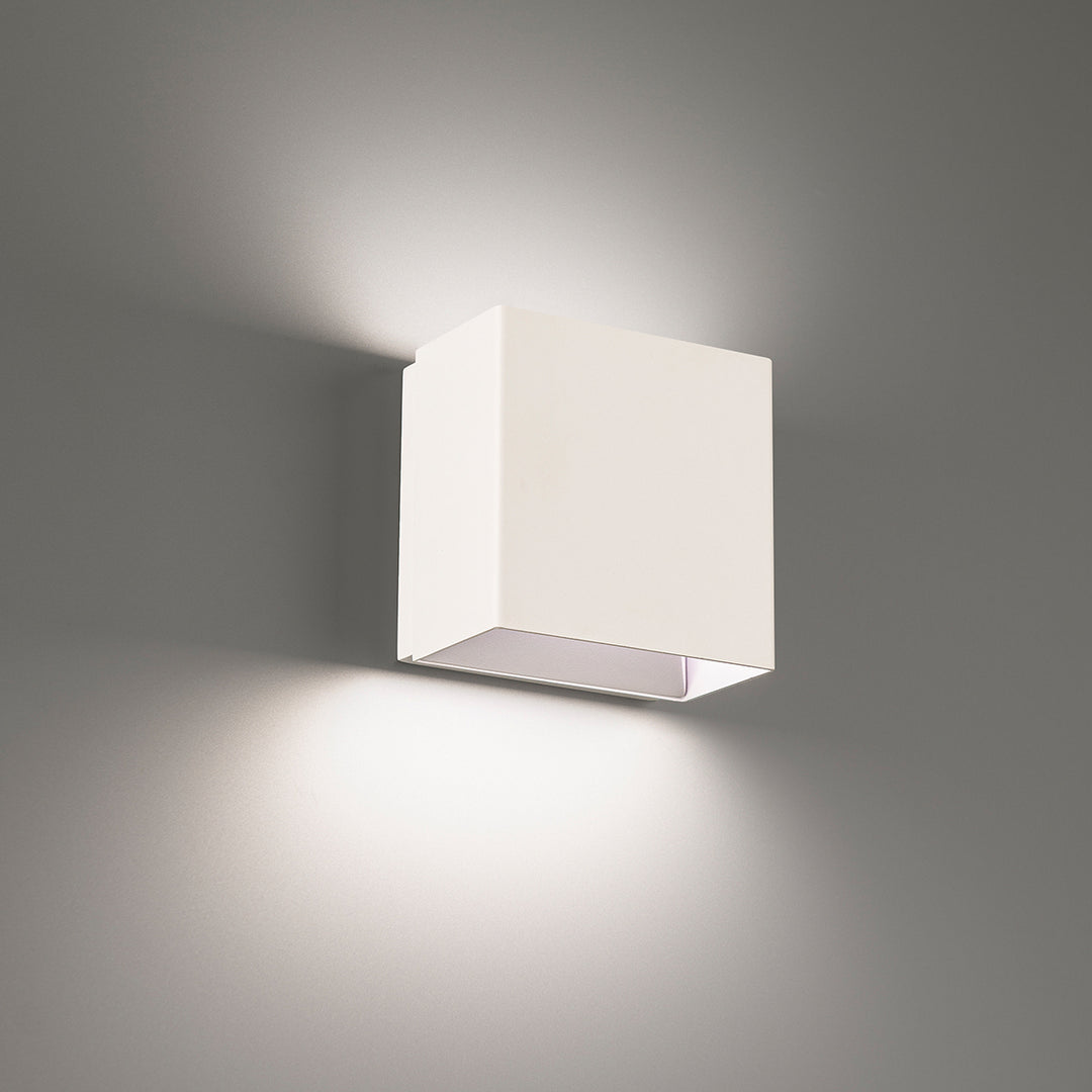 WAC Boxi WS-45105-27-WT Wall Sconce Light - White