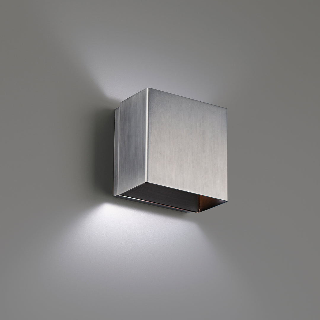 WAC Boxi WS-45105-30-BN Wall Sconce Light - Brushed Nickel