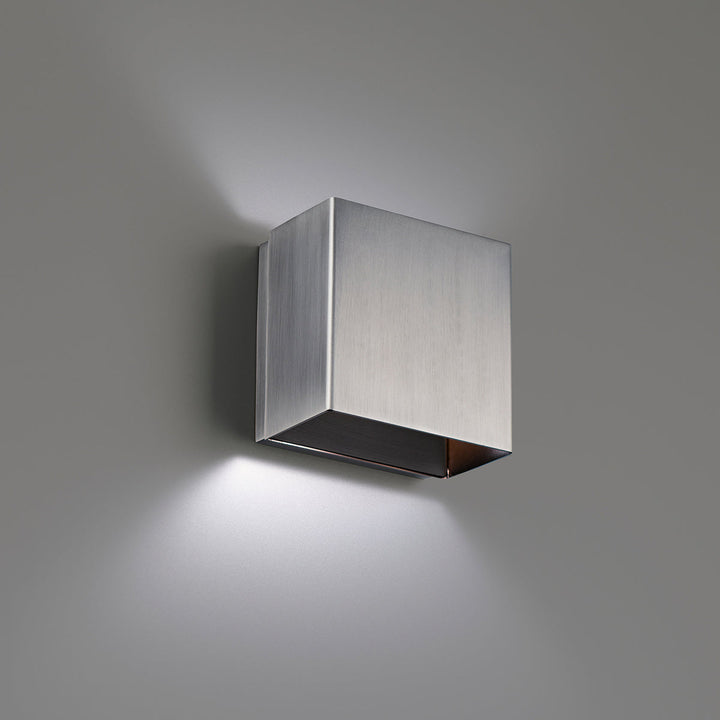 WAC Boxi WS-45105-30-BN Wall Sconce Light - Brushed Nickel