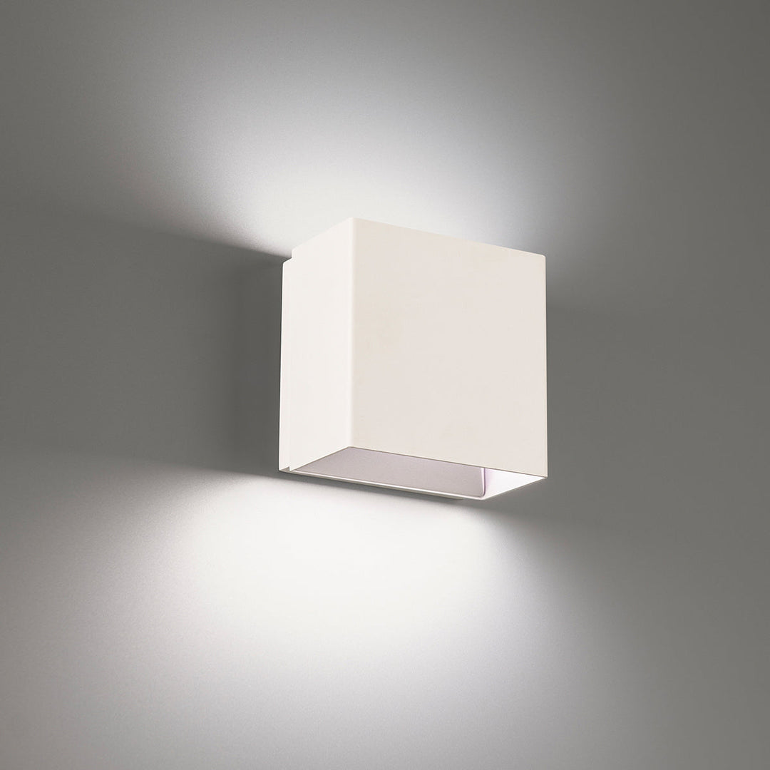 WAC Boxi WS-45105-30-WT Wall Sconce Light - White