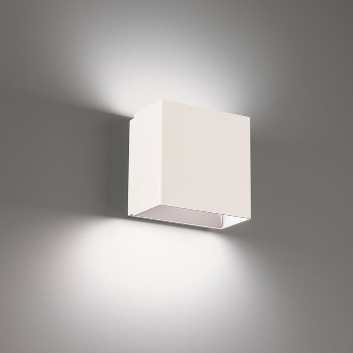WAC Boxi WS-45105-30-WT Wall Sconce Light - White