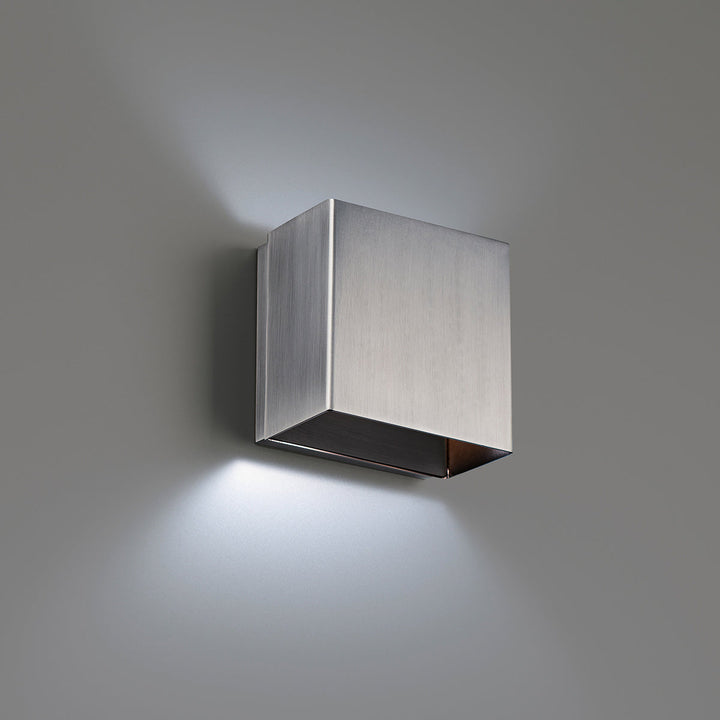 WAC Boxi WS-45105-35-BN Wall Sconce Light - Brushed Nickel