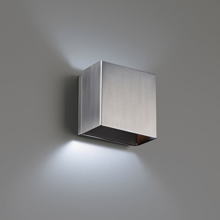WAC Boxi WS-45105-35-BN Wall Sconce Light - Brushed Nickel