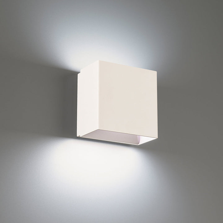 WAC Boxi WS-45105-35-WT Wall Sconce Light - White
