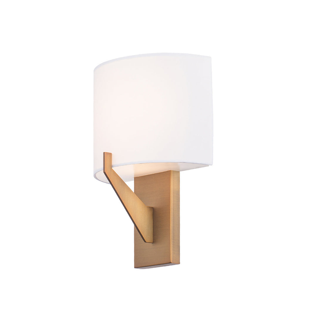 WAC Fitzgerald WS-47108-27-AB Wall Sconce Light - Aged Brass