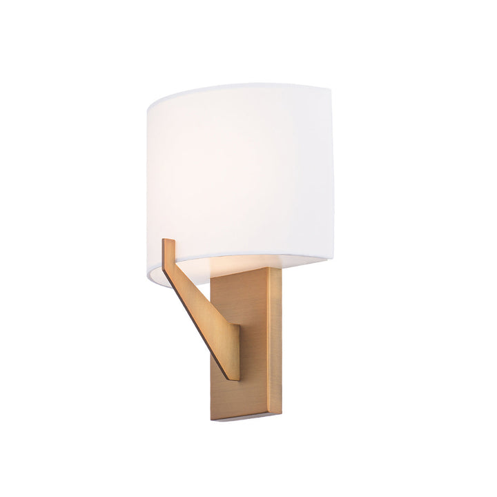 WAC Fitzgerald WS-47108-27-AB Wall Sconce Light - Aged Brass