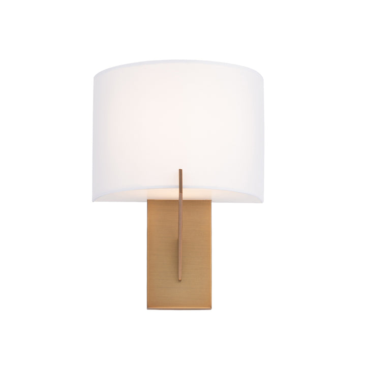 WAC Fitzgerald WS-47108-30-AB Wall Sconce Light - Aged Brass