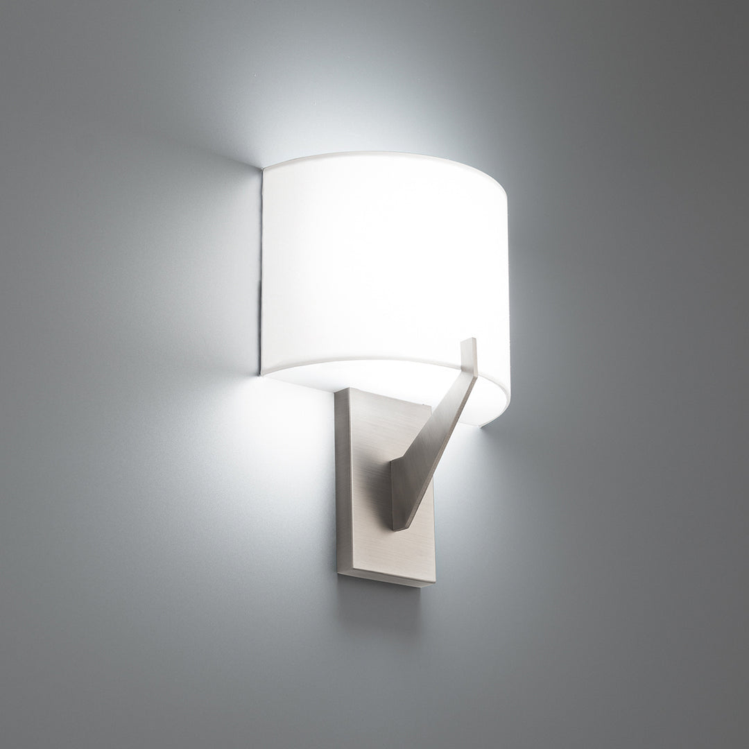 WAC Fitzgerald WS-47108-35-BN Wall Sconce Light - Brushed Nickel