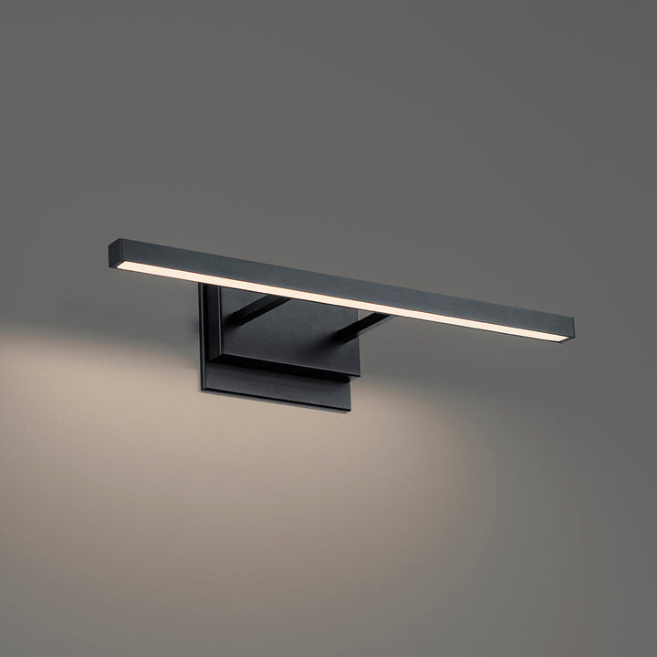 WAC Parallax WS-73117-27-BK Bath Vanity Light 5 in. wide - Black