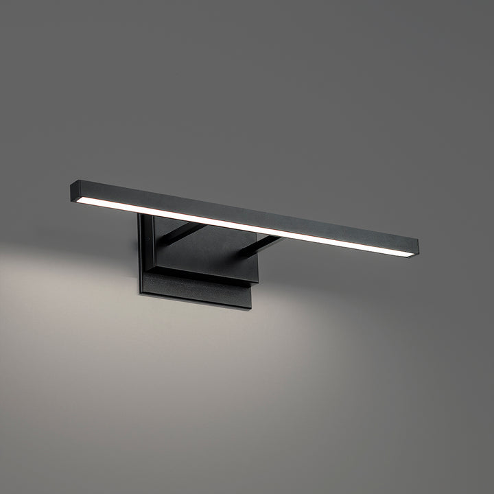 WAC Parallax WS-73117-30-BK Bath Vanity Light 5 in. wide - Black