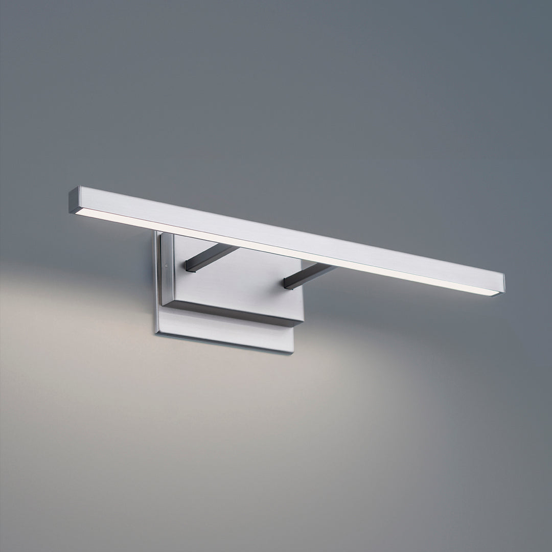 WAC Parallax WS-73117-30-BN Bath Vanity Light 5 in. wide - Brushed Nickel
