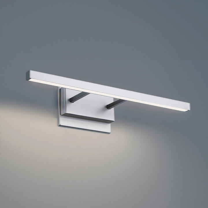 WAC Parallax WS-73117-30-BN Bath Vanity Light 5 in. wide - Brushed Nickel