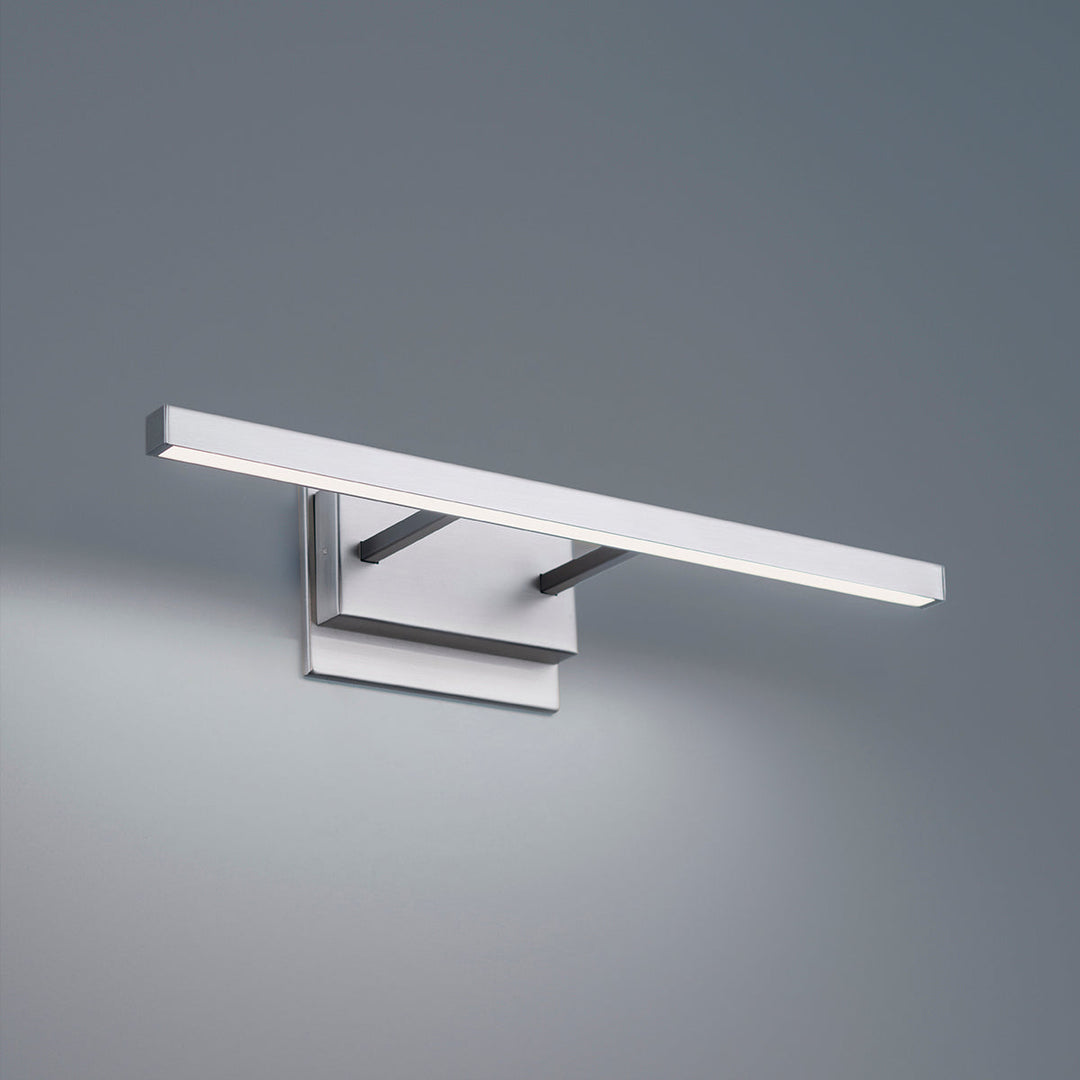 WAC Parallax WS-73117-35-BN Bath Vanity Light 5 in. wide - Brushed Nickel