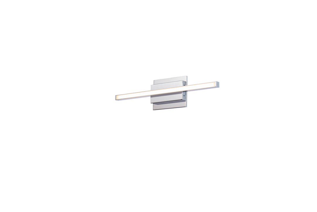 WAC Parallax WS-73118-CH Bath Vanity Light 2 in. wide - Chrome